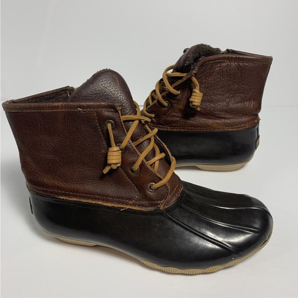 Sperry Saltwater Duck Lug Rubber Rain Boot